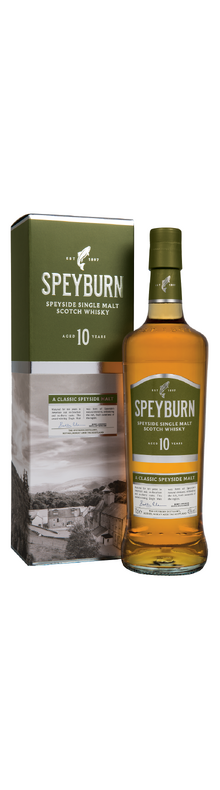 Speyburn, &acirc;g&eacute; 10 ans, Speyside Single Malt Scotch Whisky 