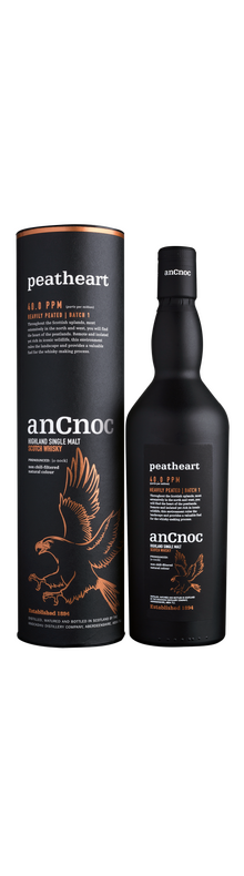 AnCnoc, Peatheart &Eacute;dition Limit&eacute;e, Highland Single Malt Scotch Whisky 