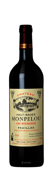 Ch&acirc;teau Haut-Bages Monpelou, Cru Bourgeois, Pauillac AOC 2016