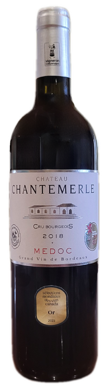 Ch&acirc;teau Chantemerle, Cru Bourgeois M&eacute;doc AOC 2018