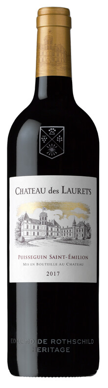 Ch&acirc;teau des Laurets Puisseguin Saint-Emilion 2017
