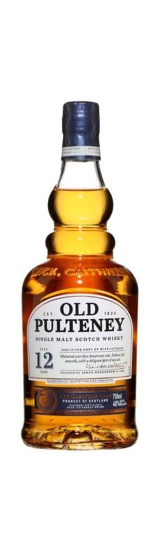Old Pulteney, &acirc;g&eacute; 12 ans, Highland Single Malt Scotch Whisky 